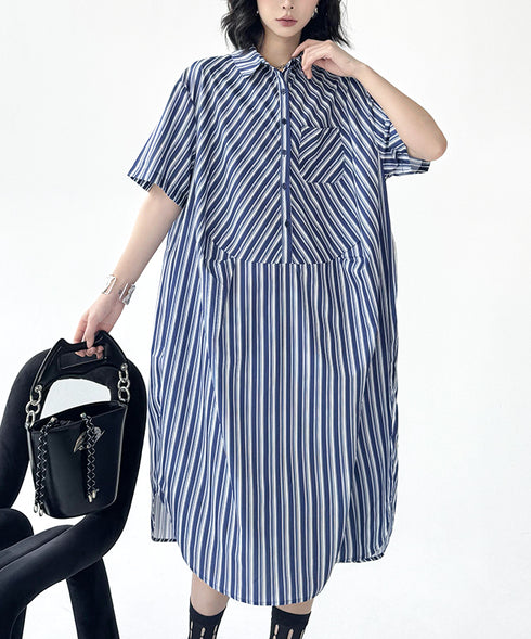 Stripe Round Dress